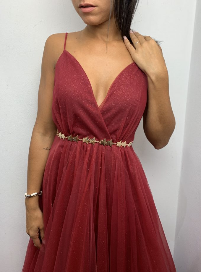 Vestido Tul Brillos