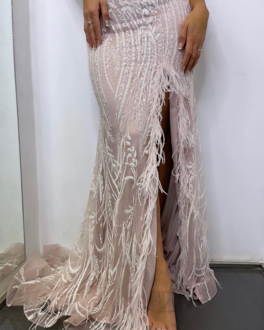 Vestido Paris Plumas - Imagen 4