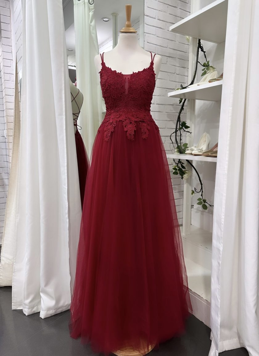 Vestido Tul Largo Abertura - Imagen 19