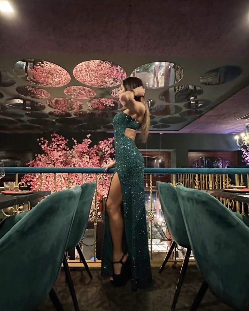 Vestido Lentejuelas Asimétrico - Imagen 15