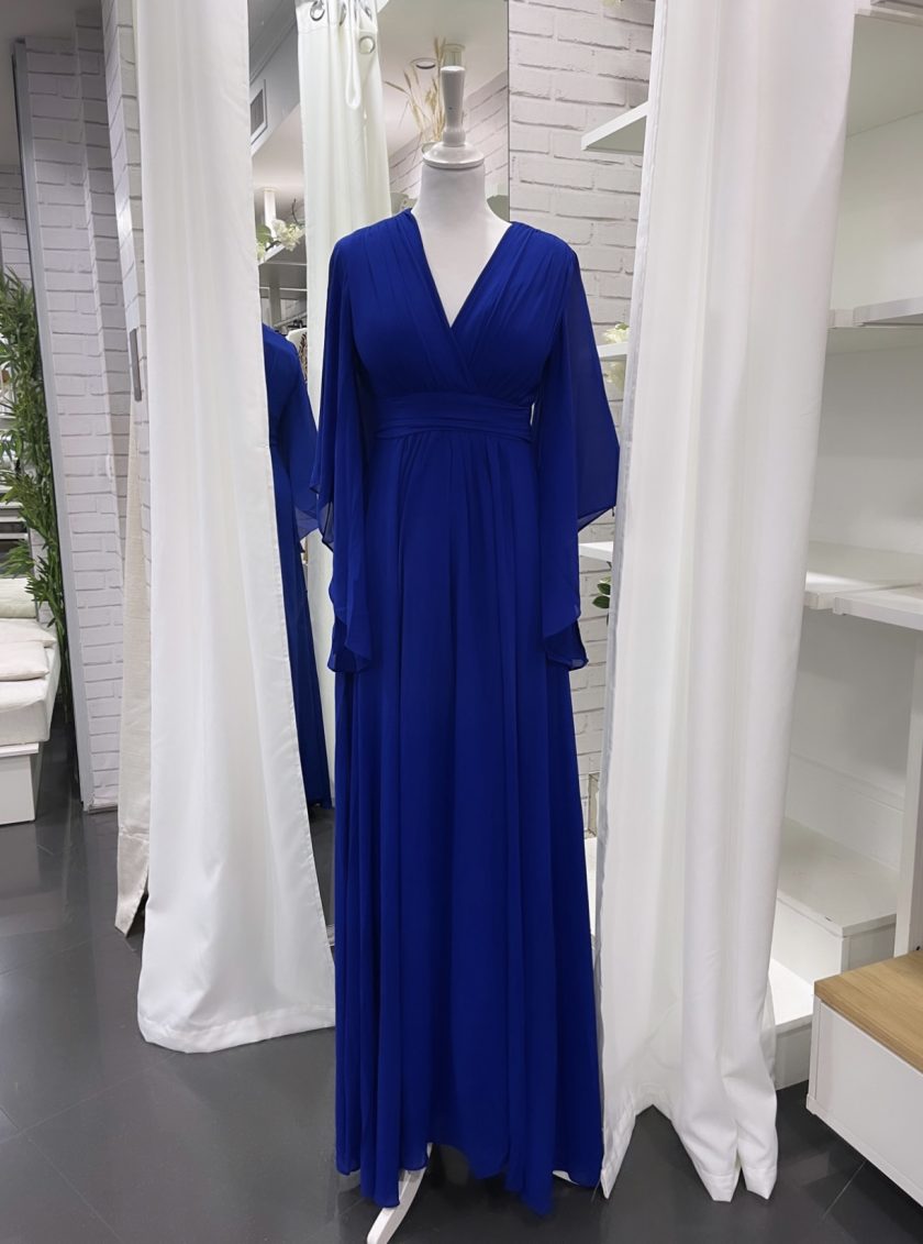 Vestido Gasa Mangas - Imagen 7