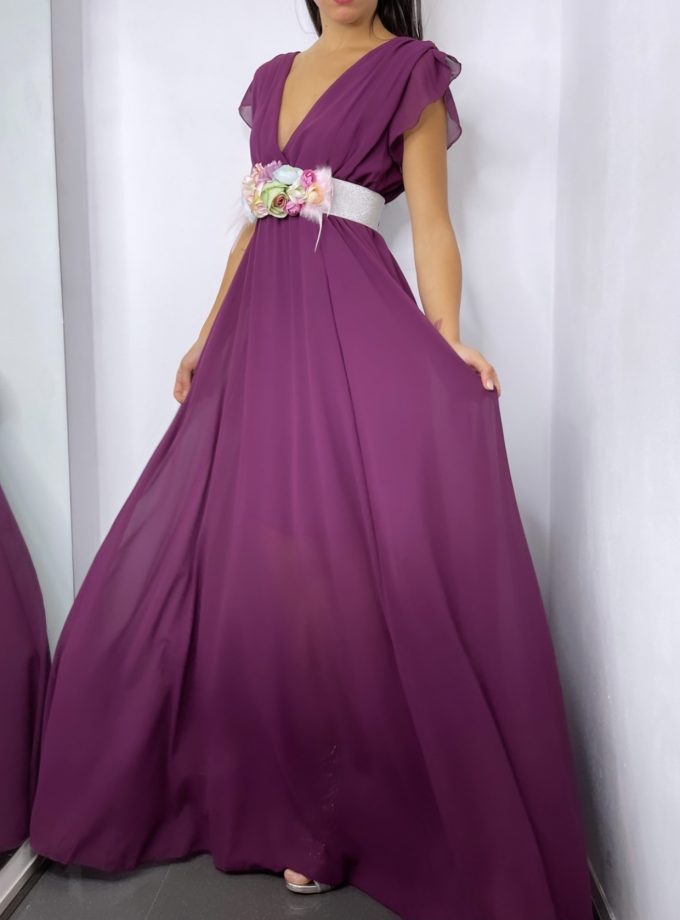 Vestido Bella Manga Corta