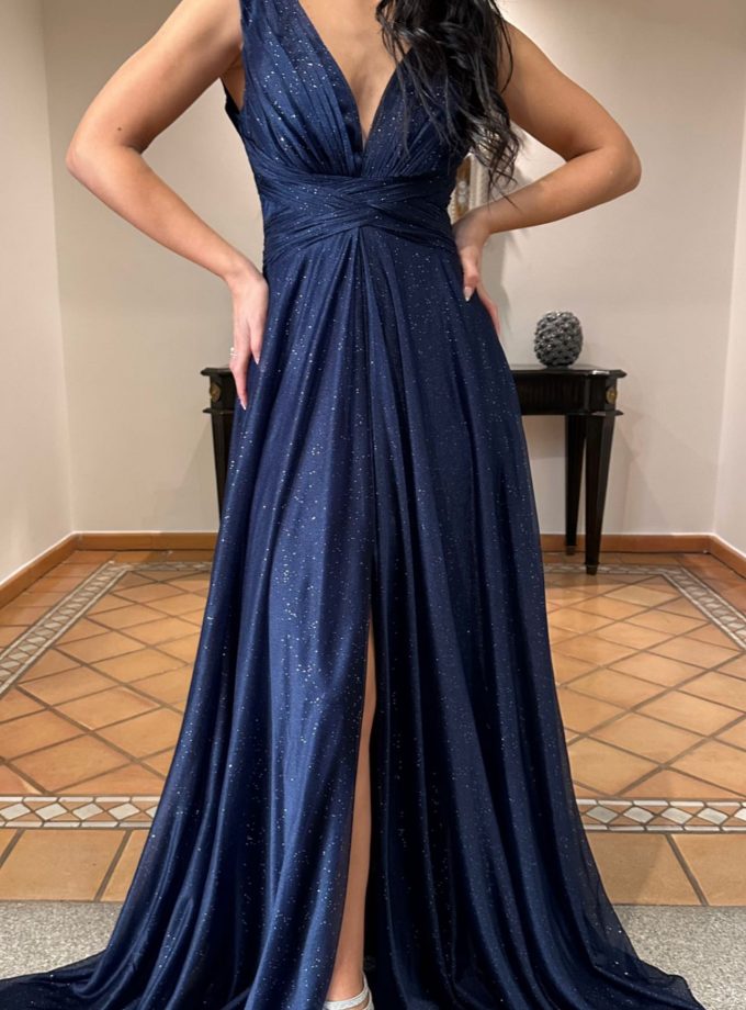 Vestido Dalia Escote Brillo