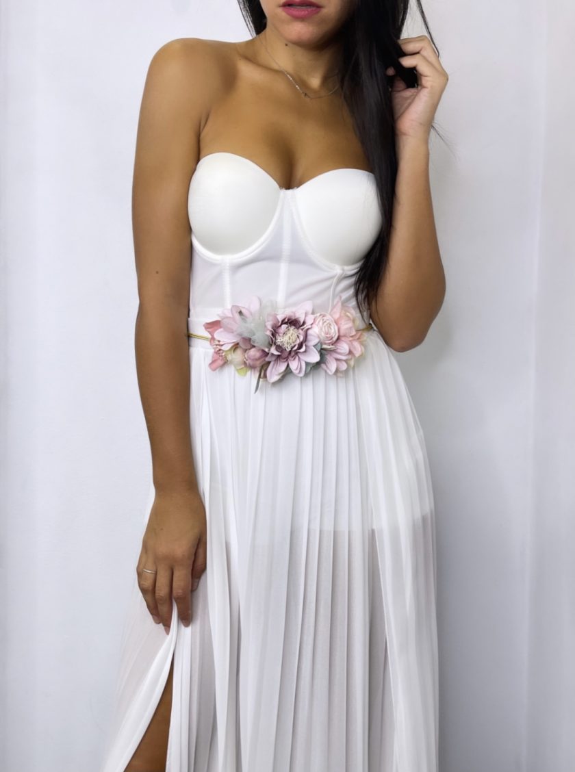 Top Corsé Basic Blanco