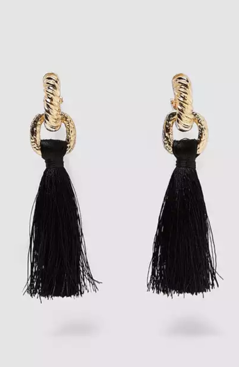 Pendientes Cadena Flecos