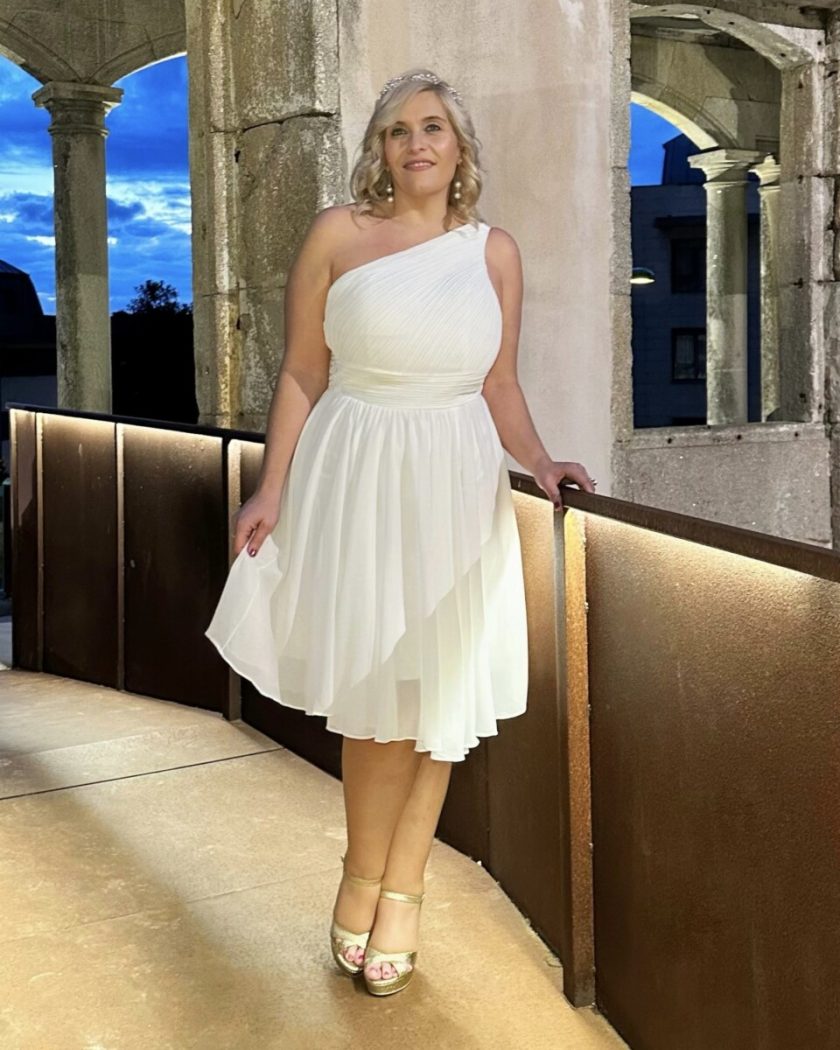Vestido Antía Novia Corto - Imagen 7