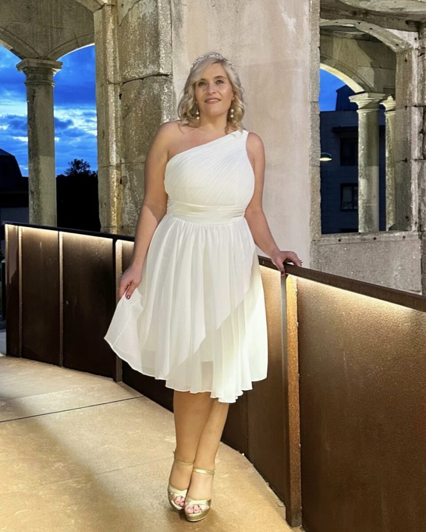 Vestido Antía Novia Corto - Imagen 6