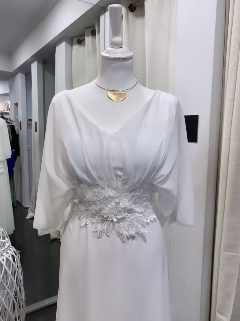 Vestido Bella Mangas Novia - Imagen 13