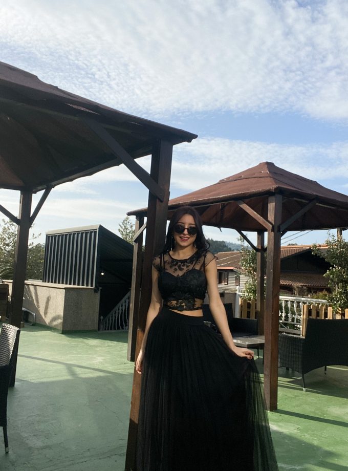 Top Encaje Transparencias