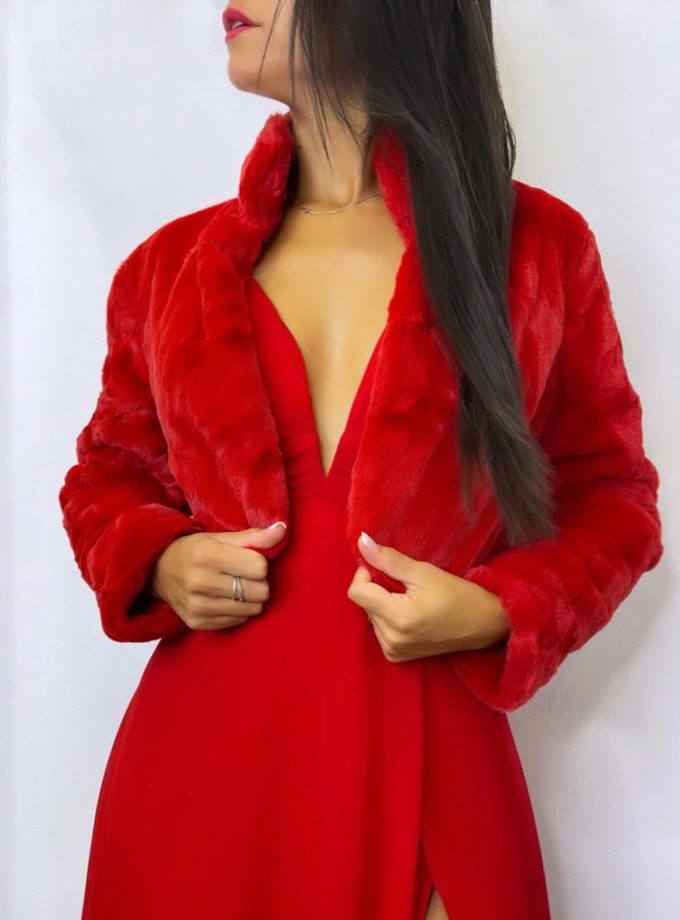 Chaqueta Pelo Cuello