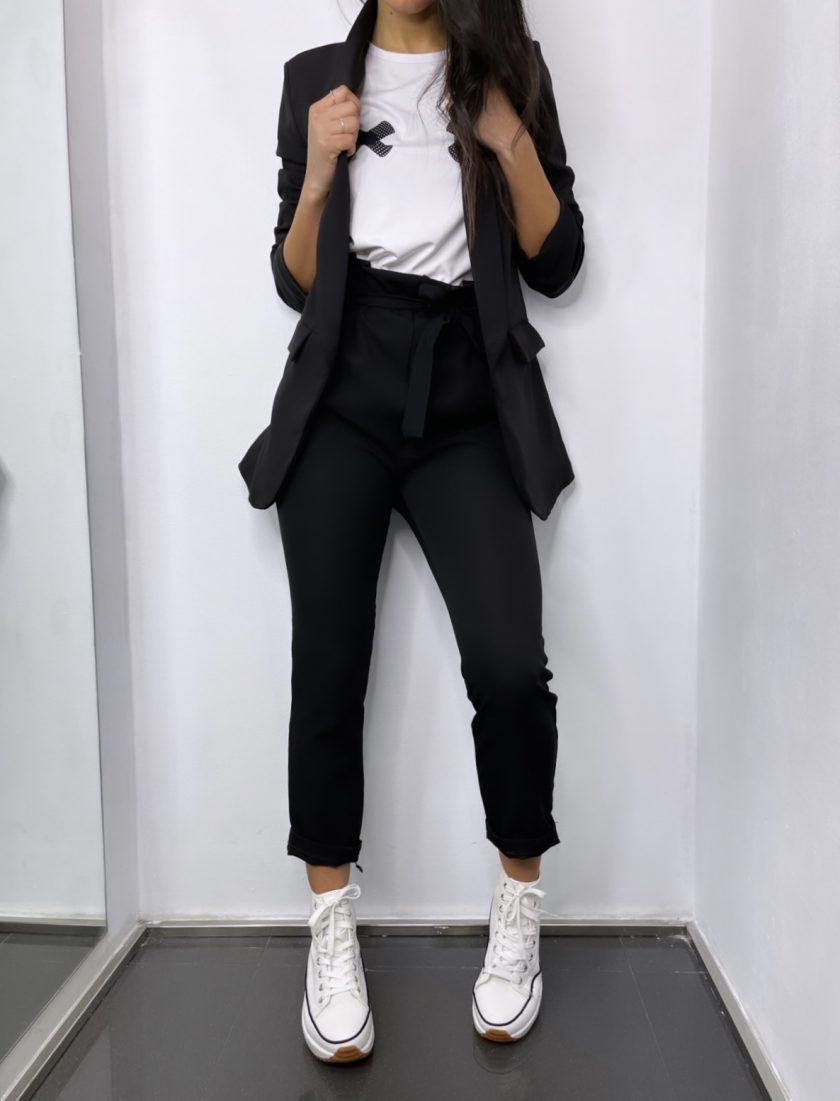 Traje Paris Manga Fruncida - Imagen 6