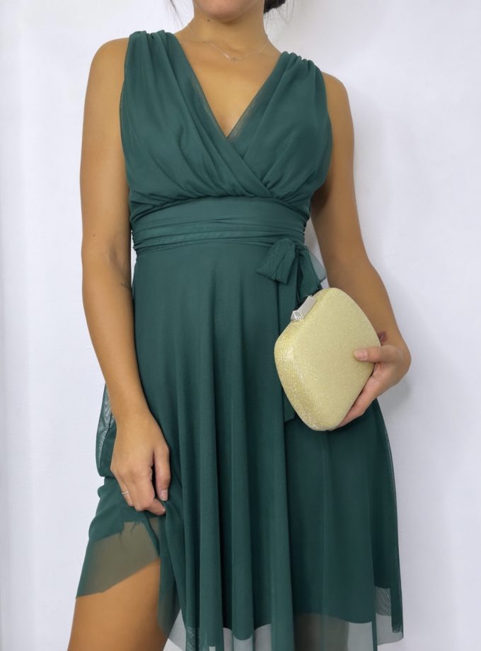 Vestido Tul Basic Corto