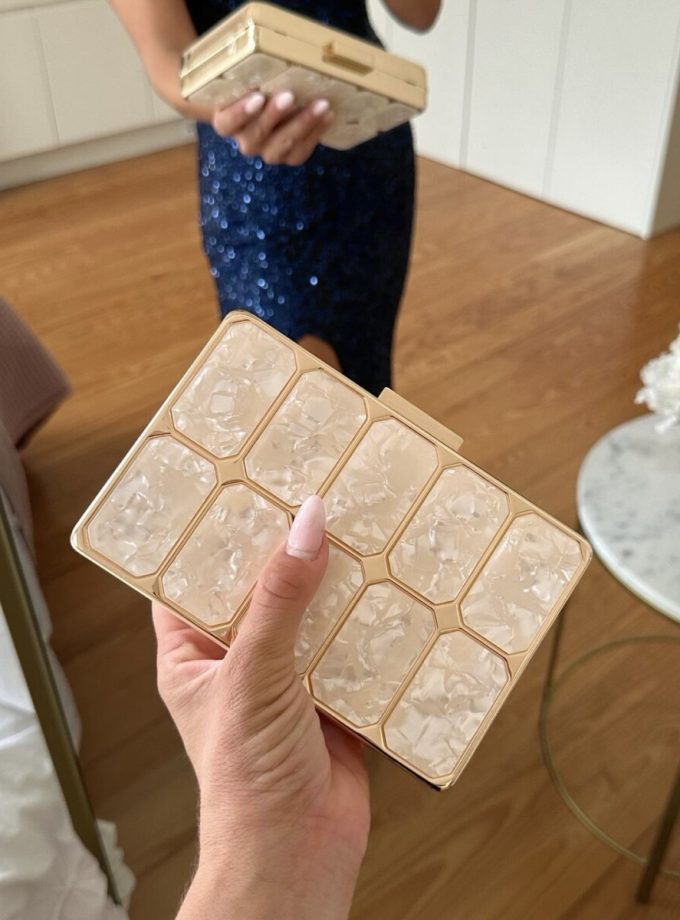 Bolso Nácar Cuadros