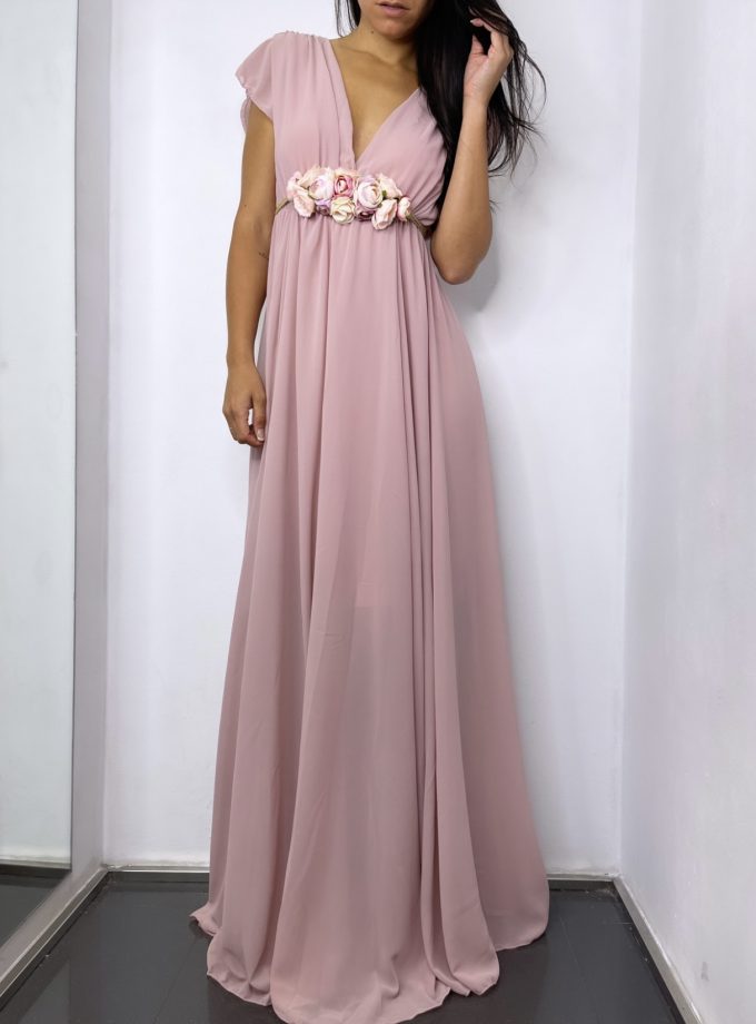 Vestido Bella Manga Corta