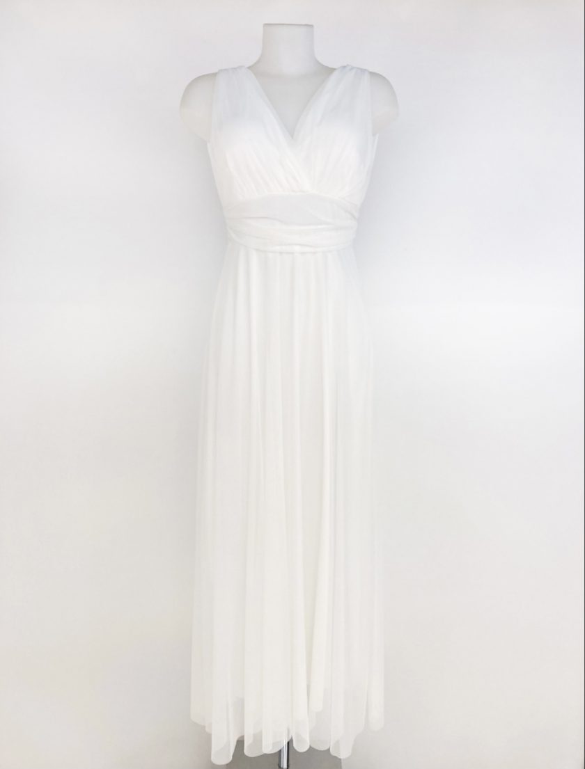 Vestido Tul Basic Cintura - Imagen 7