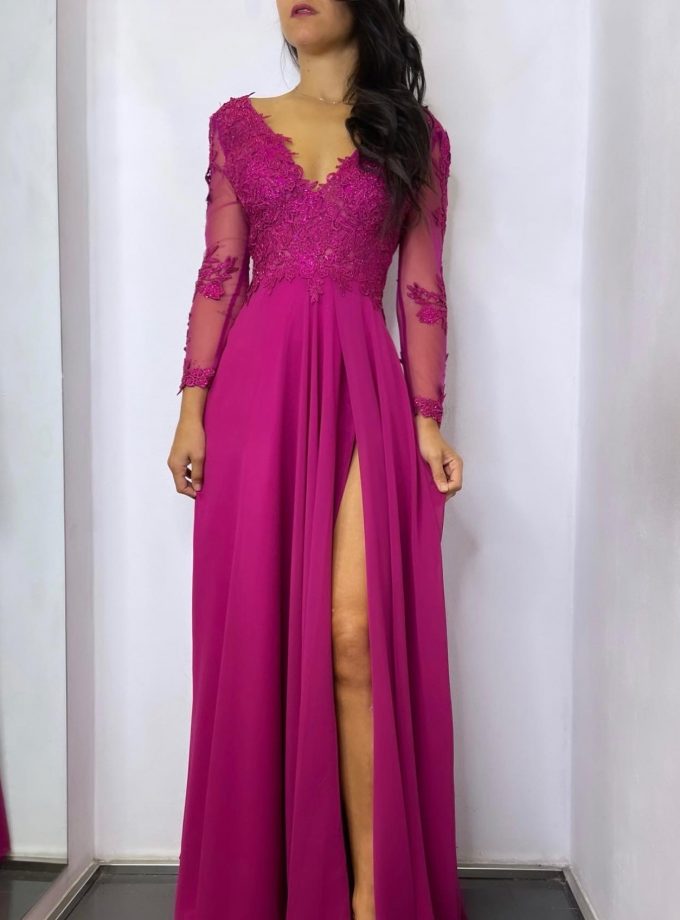 Vestido Dama Mangas Curvy