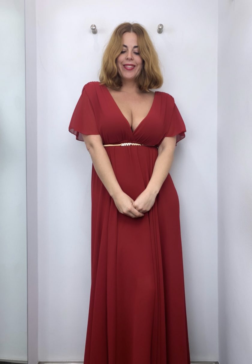 Vestido Bella Manga Corta - Imagen 34