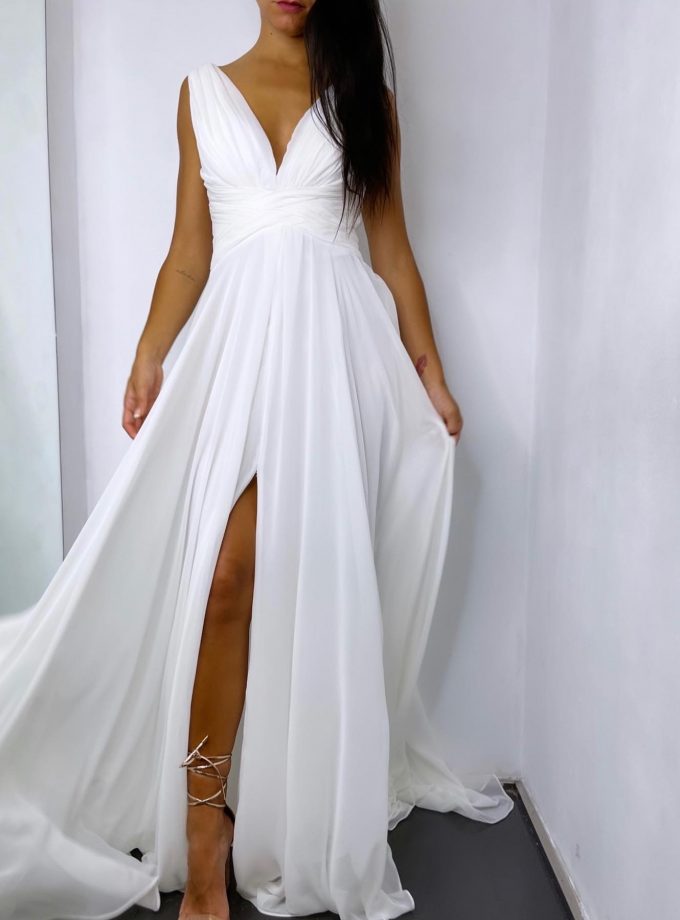 Vestido Dalia Escote Novia