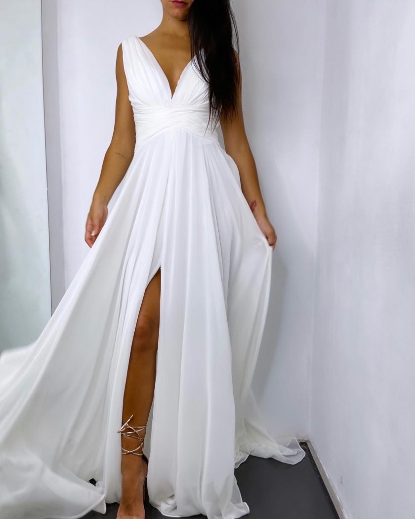 Vestido Dalia Escote Novia - Imagen 5