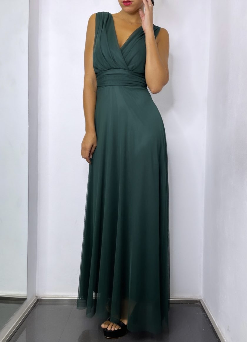 Vestido Tul Basic Cintura - Imagen 14