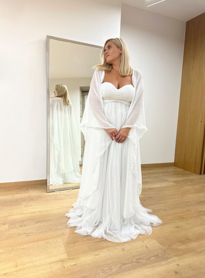Vestido Multiposición Novia Tul