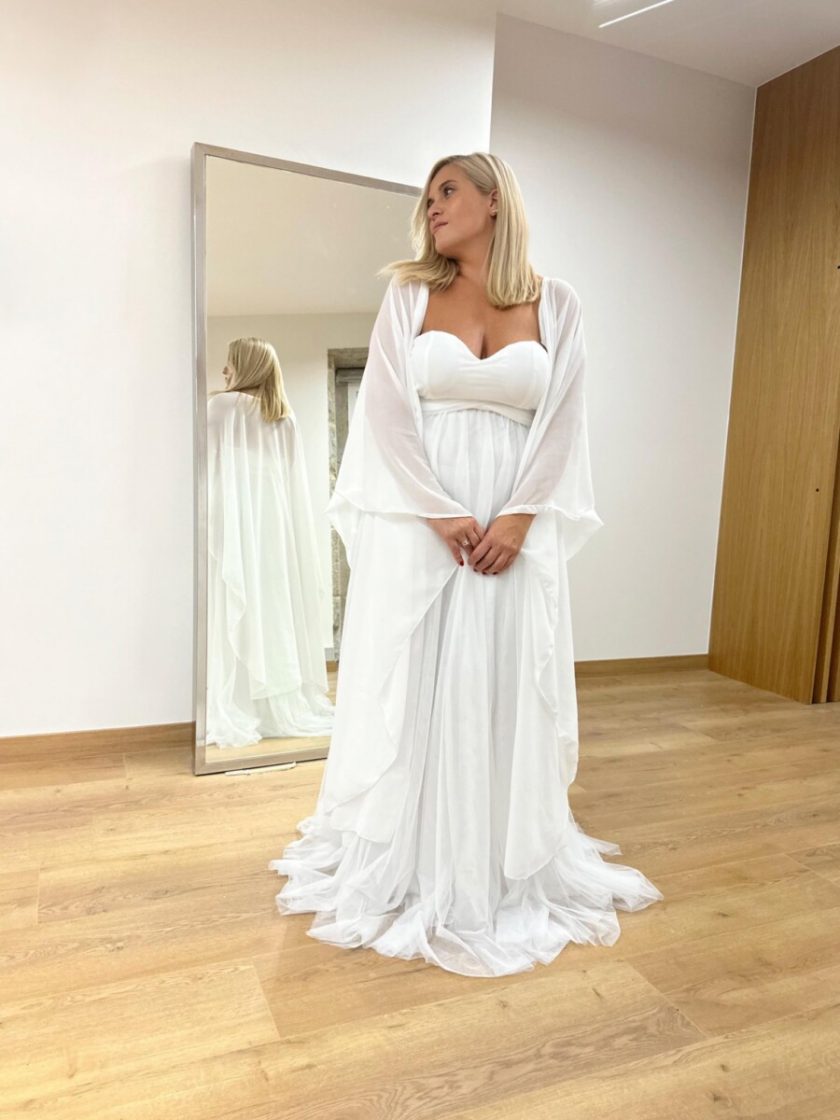 Vestido Multiposición Novia Tul