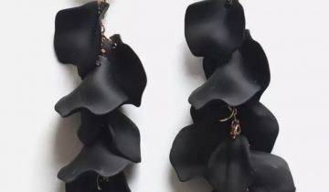Pendientes Cadena Pétalos