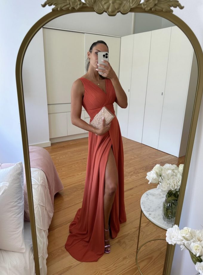 Vestido Analia Abertura