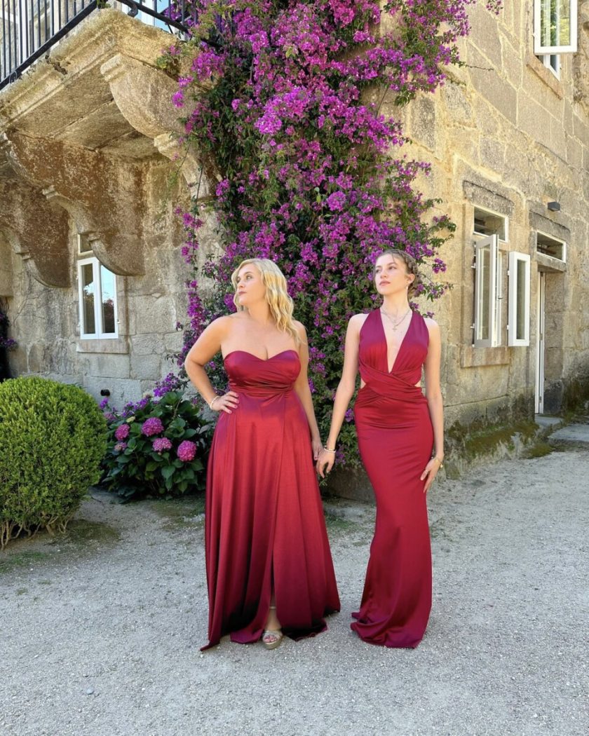 Vestido Seda Sirena Cruzado Espalda - Imagen 10