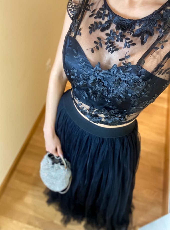 Top Encaje Transparencias