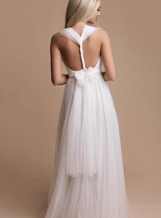 Vestido Multiposición Novia Tul