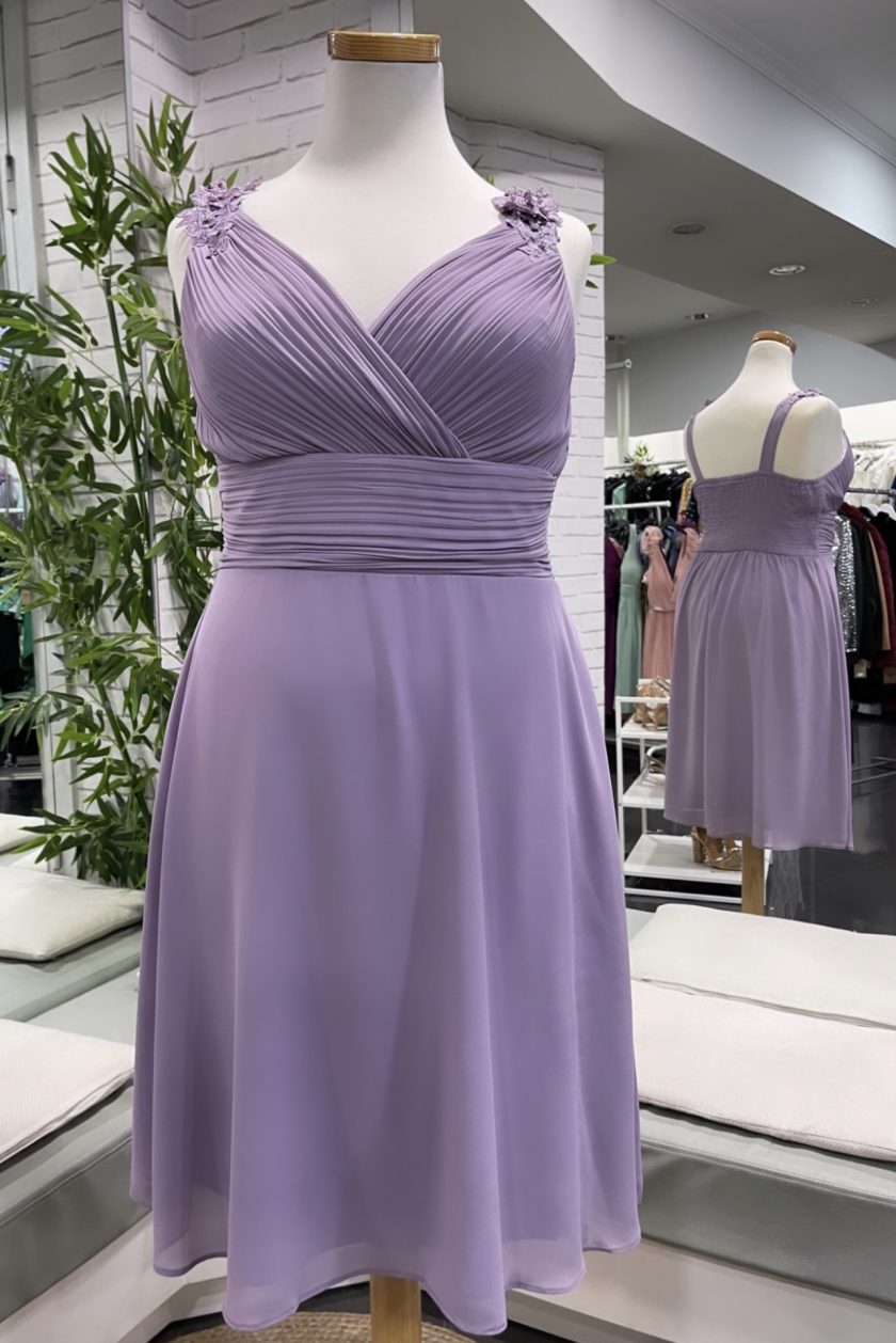 Vestido Curvy Pétalos Corto - Imagen 19