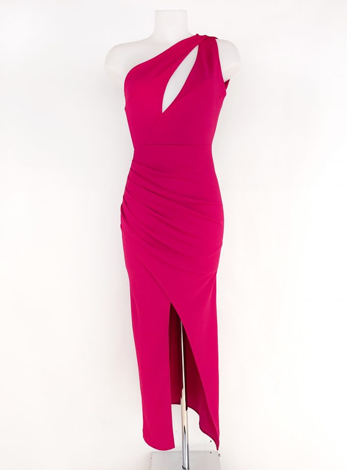 Vestido Yakarta Asimetrico Abertura