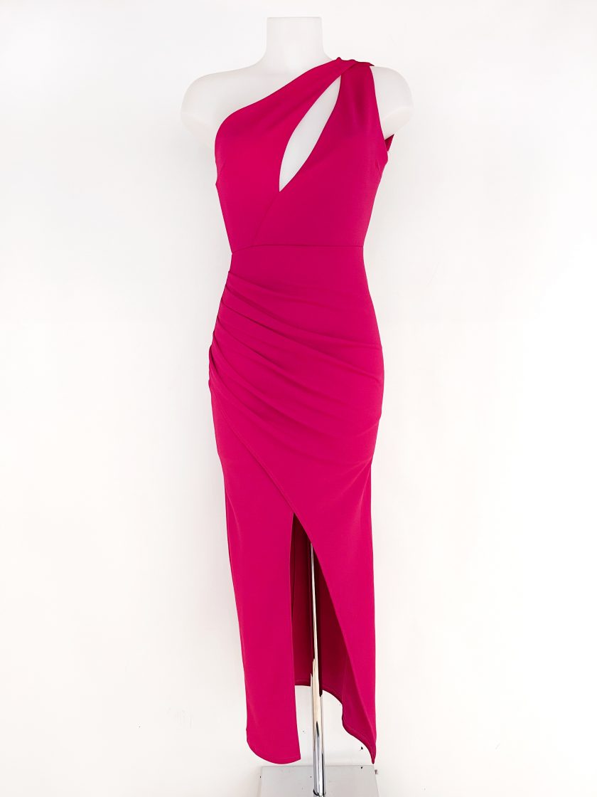 Vestido Yakarta Asimetrico Abertura - Imagen 9