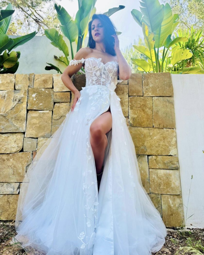 Vestido Hojitas Novia - Imagen 16