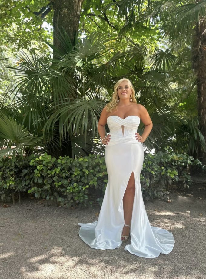 Vestido Seda Sirena Novia