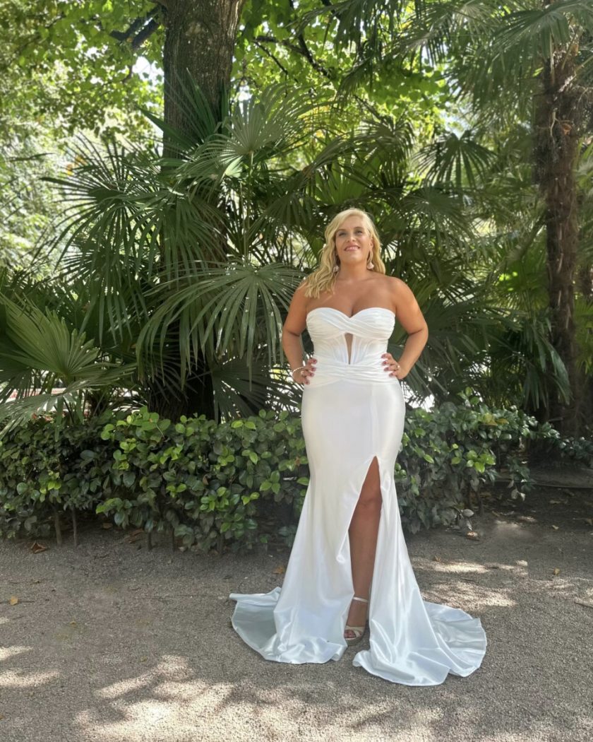 Vestido Seda Sirena Novia - Imagen 8