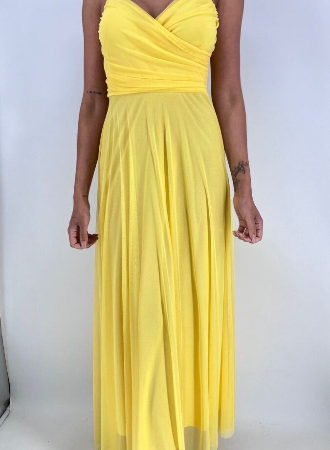 Vestido Tul Basic Tirantes