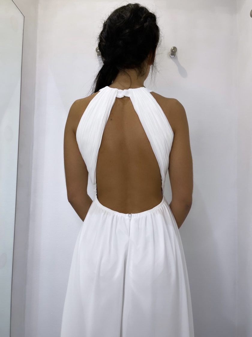Vestido Novia Halter Espalda - Imagen 5