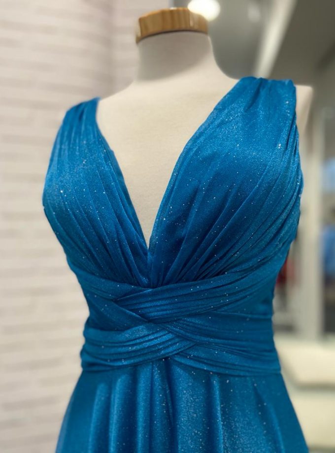 Vestido Dalia Escote Brillo