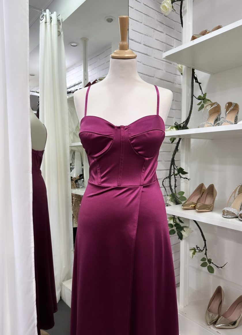 Vestido Corsé Seda Elástico - Imagen 3