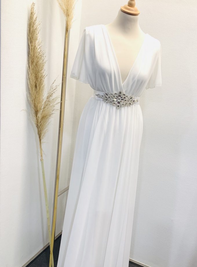 Cinturón Pedrería Novia Cruz Central