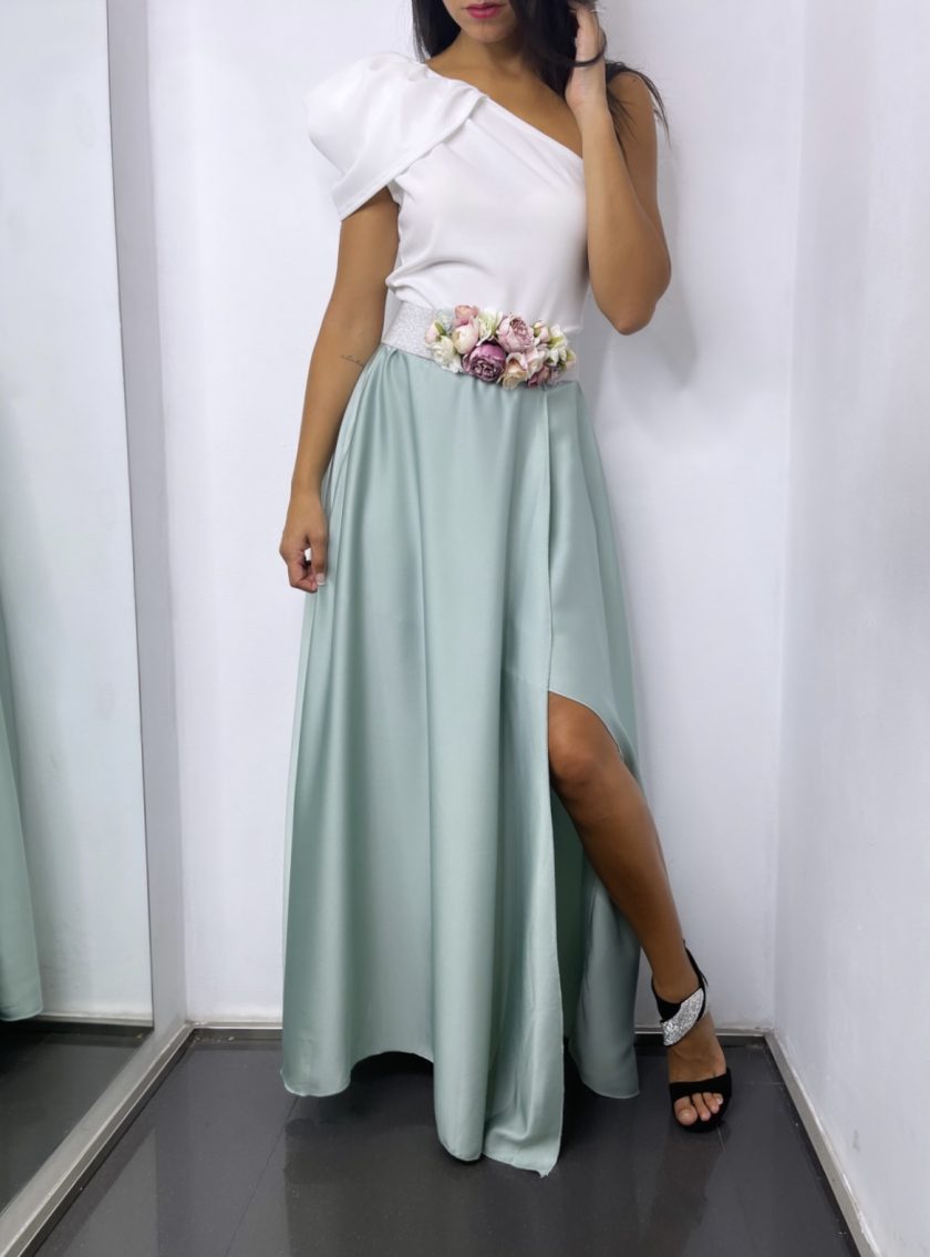 Falda Seda Abertura - Imagen 4