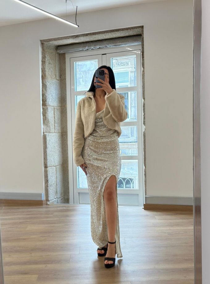 Chaqueta Pelo Cuello