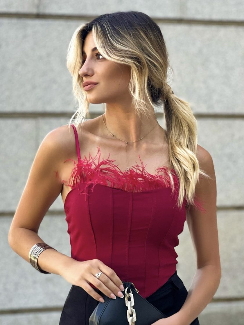 Top Corsé Plumas - Imagen 23