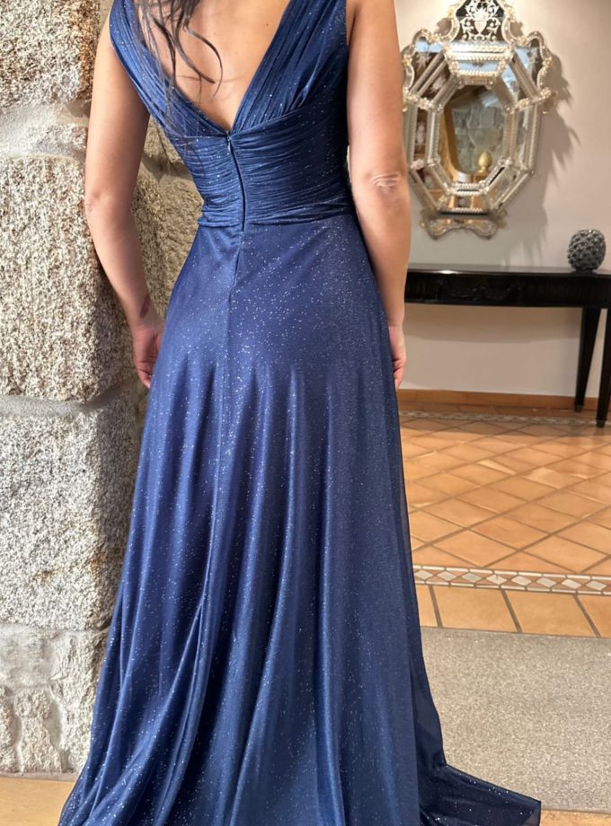 Vestido Dalia Escote Brillo