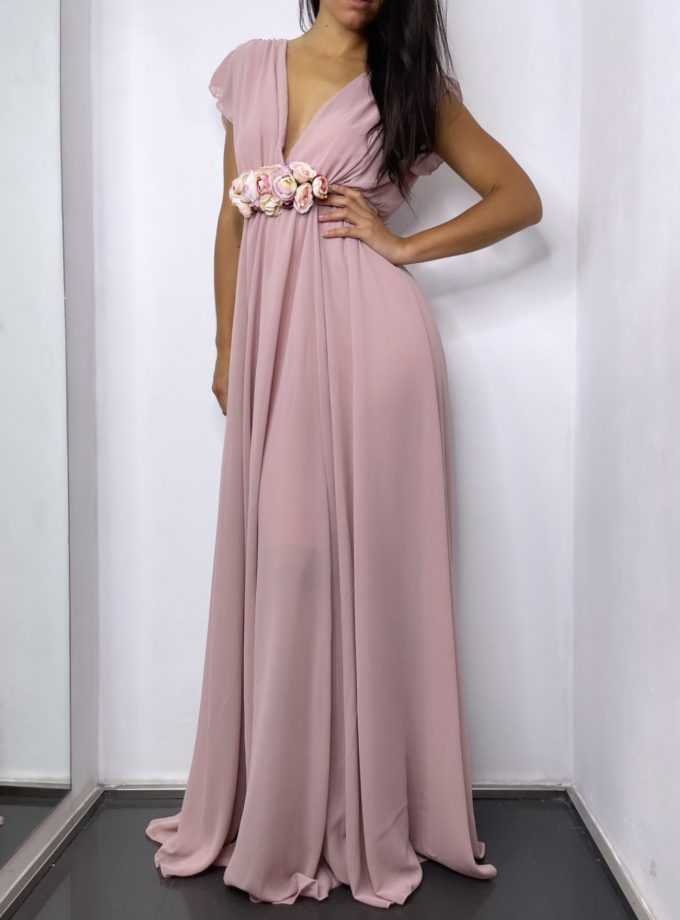 Vestido Bella Manga Corta