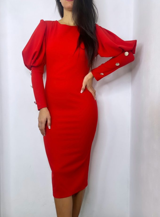 Vestido Midi Botones