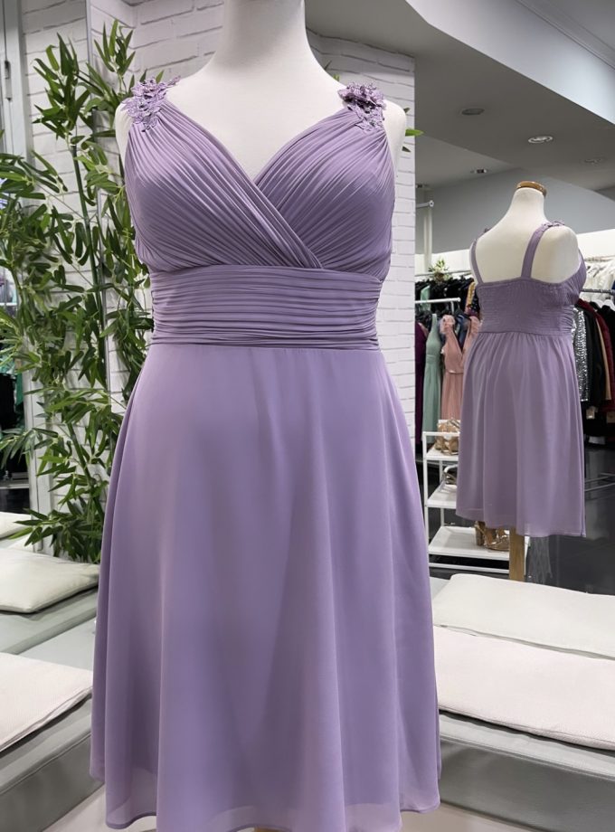 Vestido Curvy Pétalos Corto