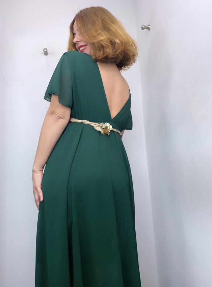 Vestido Bella Manga Corta